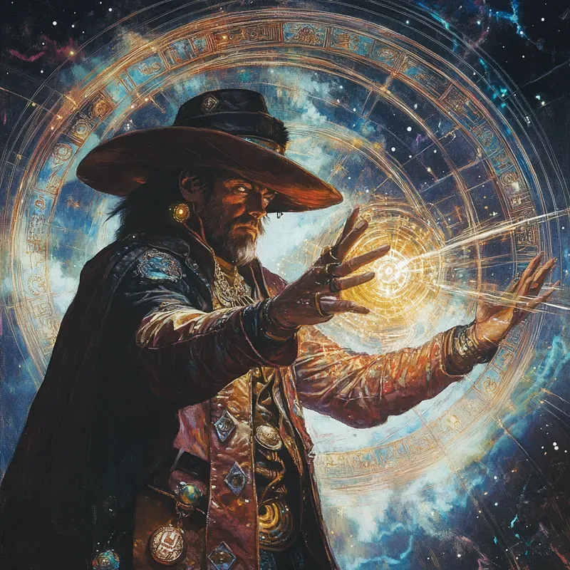 Complex 80s Scifi Fantasy Magazine Art