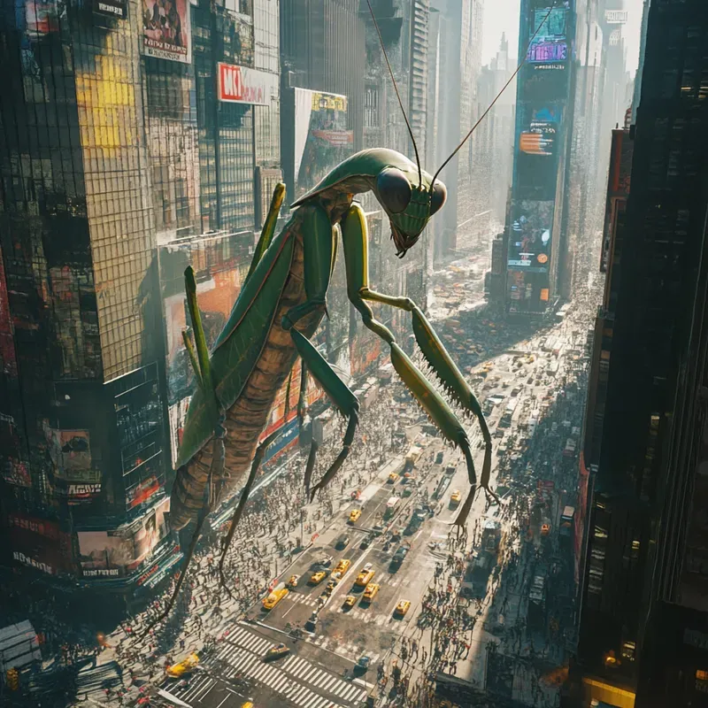 If Insects Were Giants Realistic Images