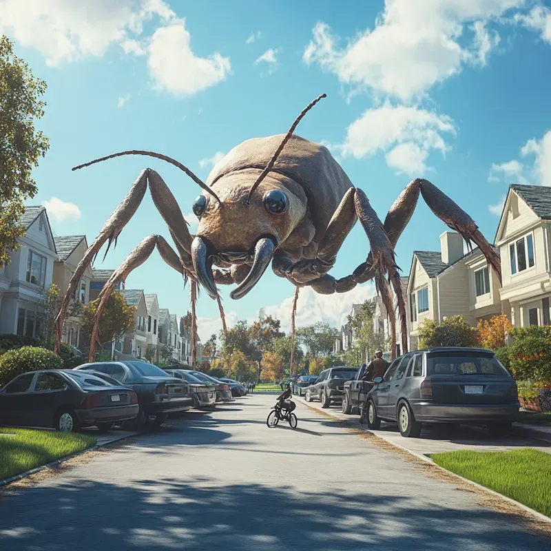If Insects Were Giants Realistic Images