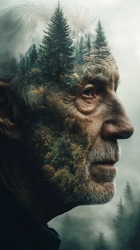 Double Exposure Portraits