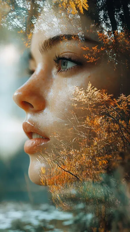 Double Exposure Portraits