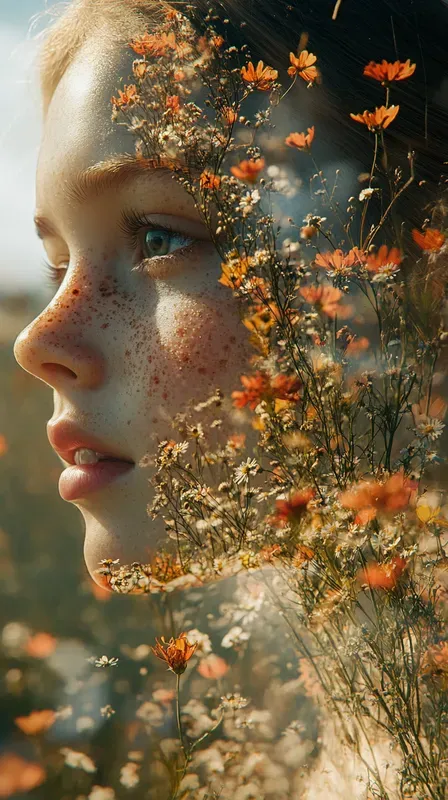 Double Exposure Portraits