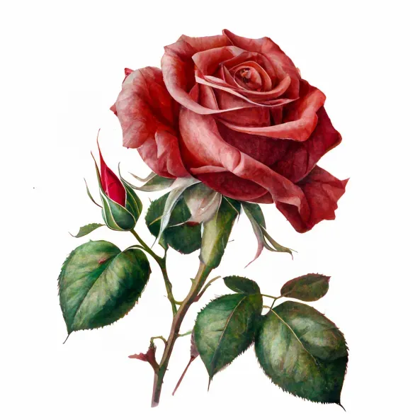 Watercolor Roses