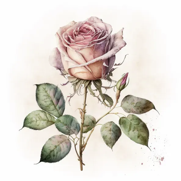 Watercolor Roses