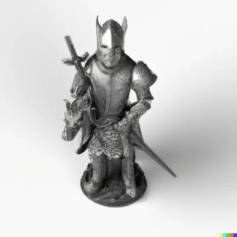3D RPG Miniatures