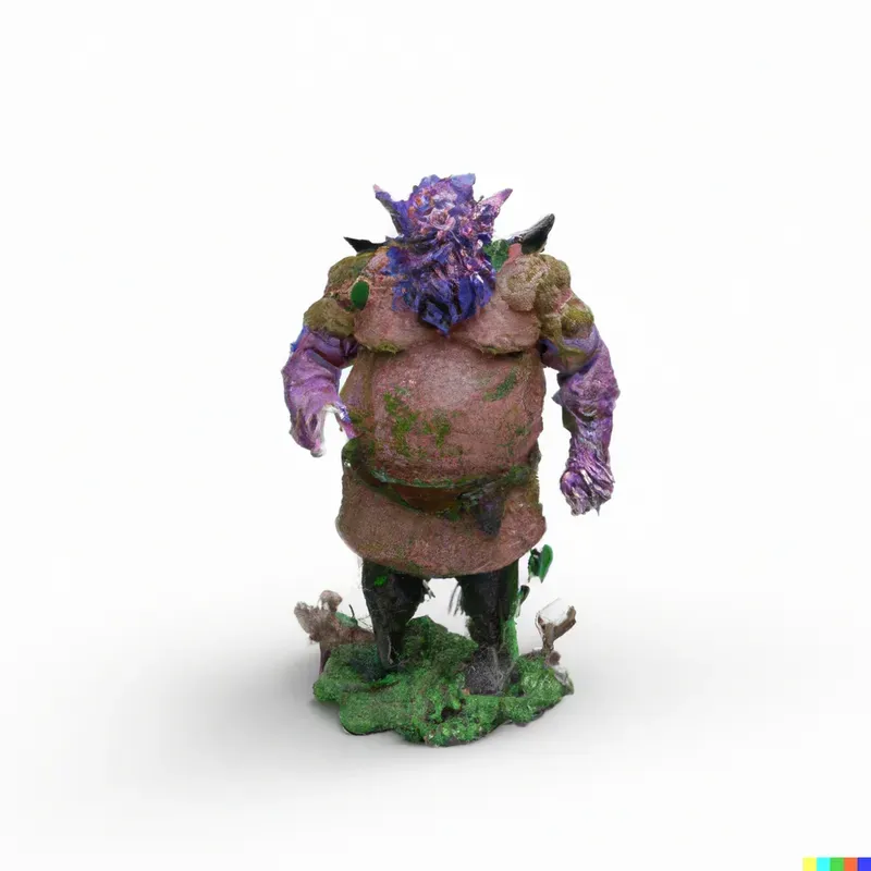 3D RPG Miniatures