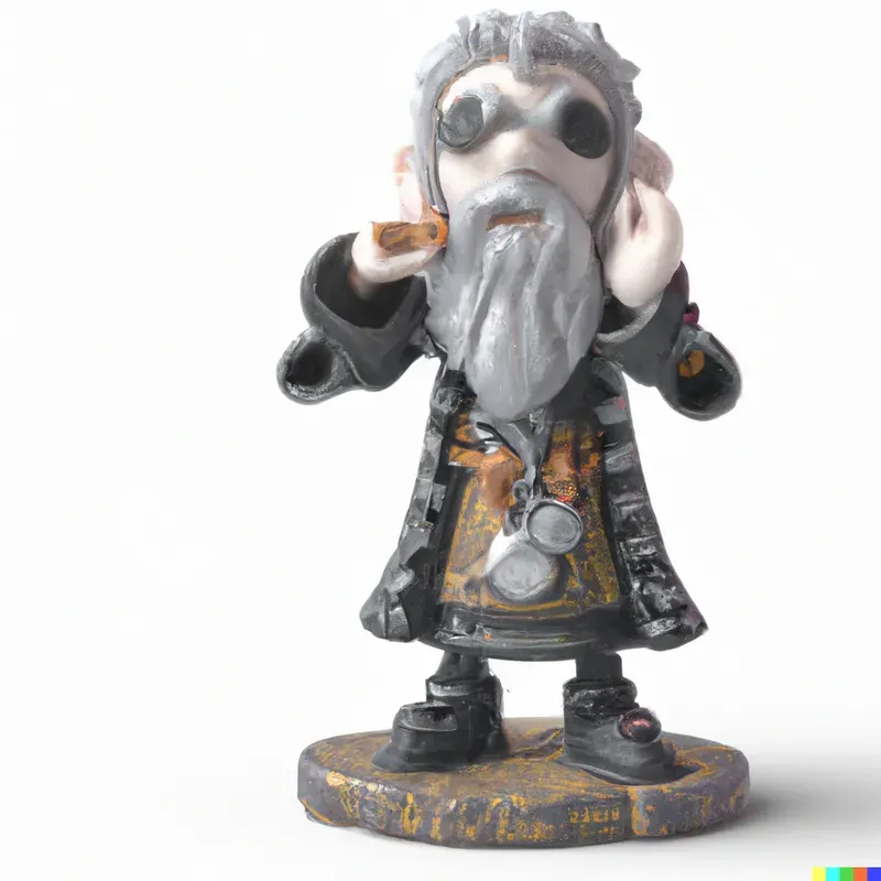 3D RPG Miniatures