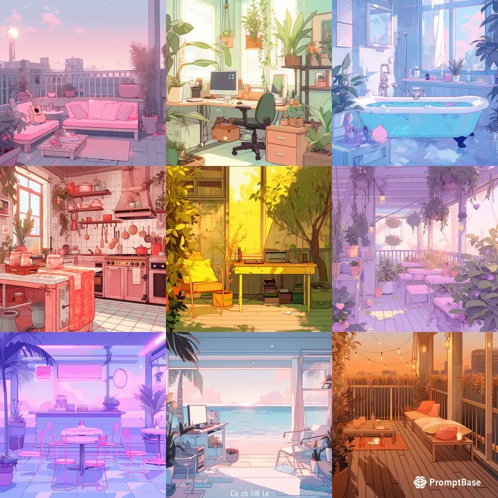 Chillhop Interiors