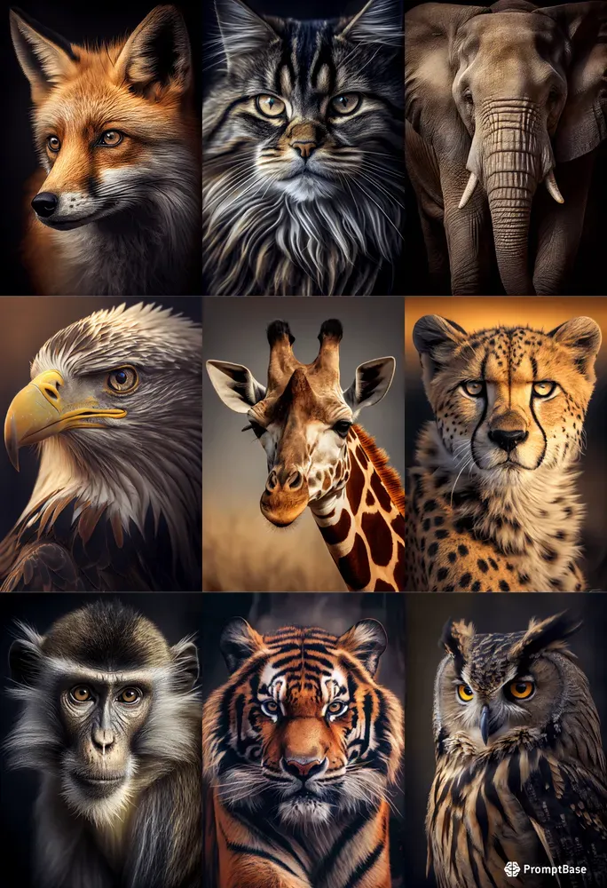Hq Animal Portraits