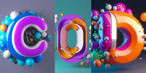 Satisfying Single Letter Logos generated by dalle