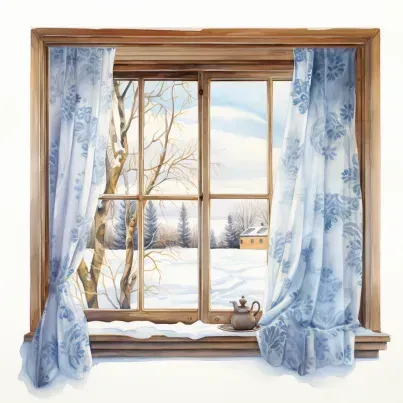 Watercolor Winter Cliparts