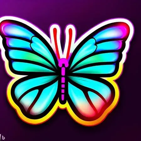 Brilliant Neon Stickers