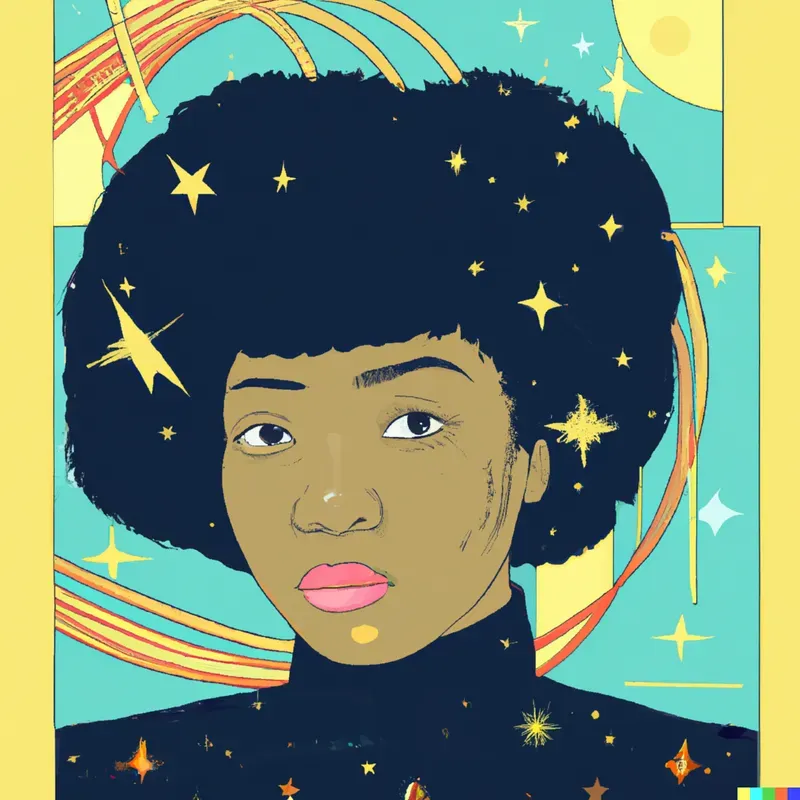Propaganda-style Portrait Poster