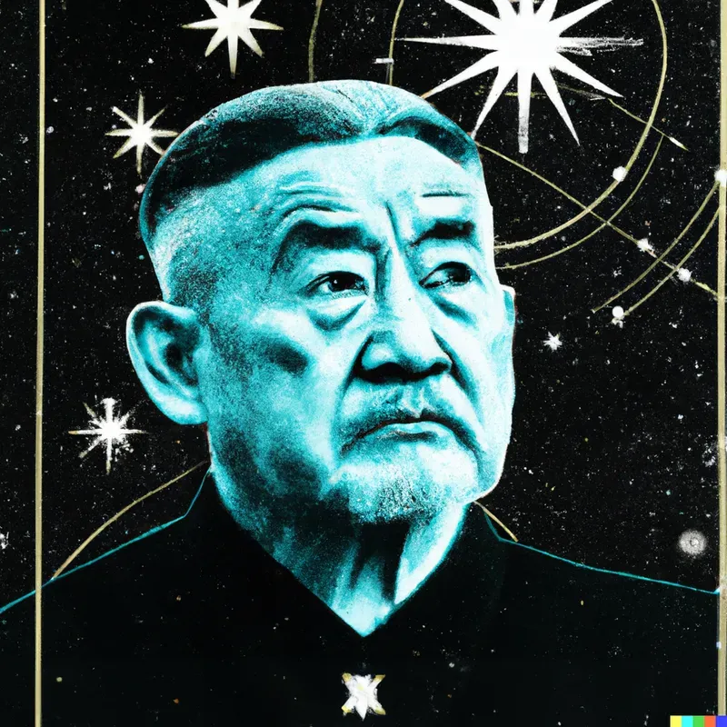Propaganda-style Portrait Poster