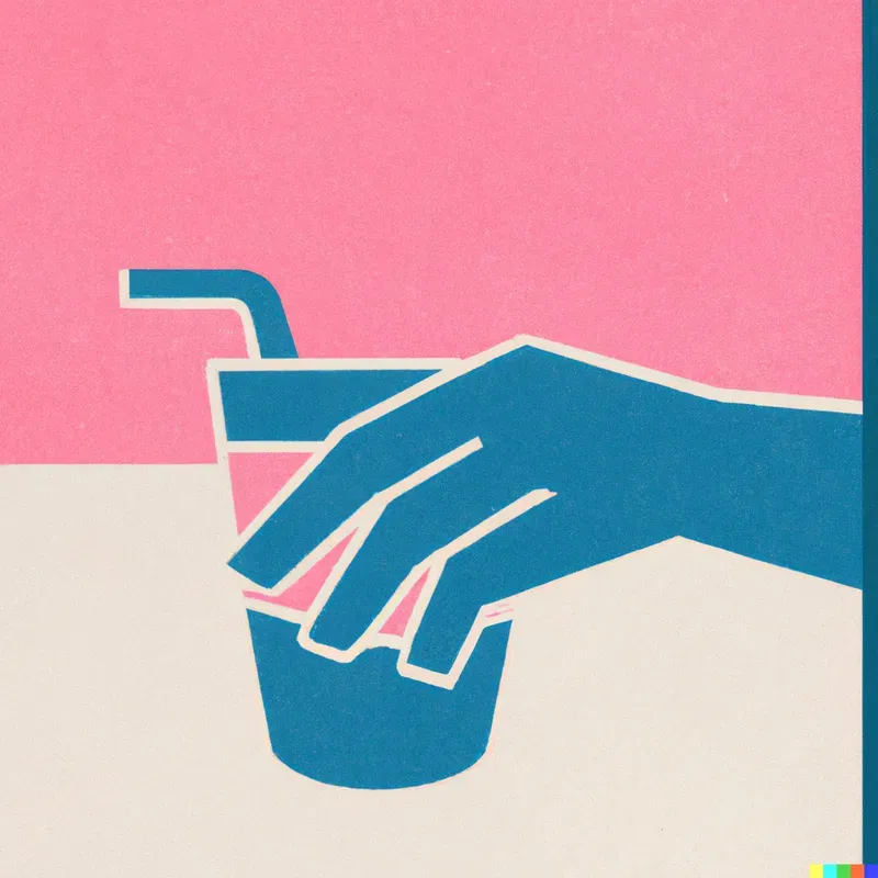 Hands Holding Things - Editorial Style Illustration