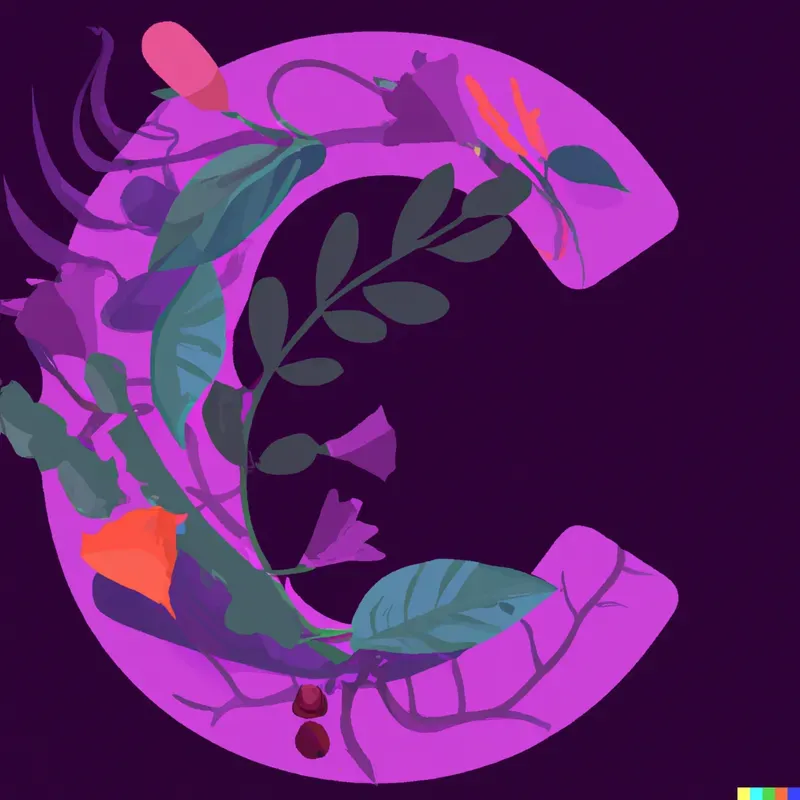 Floral Intricate Typographic Letters