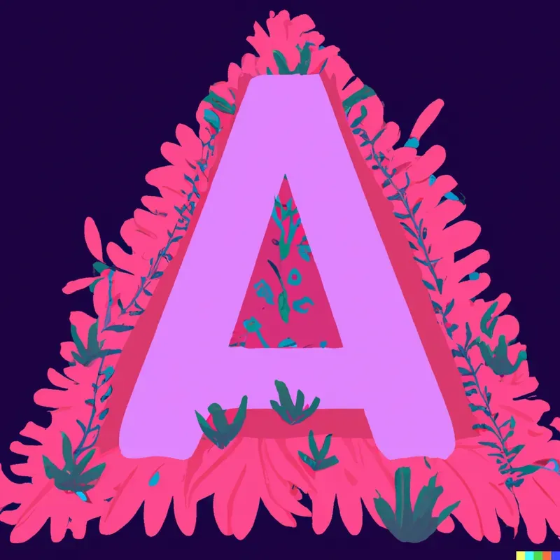 Floral Intricate Typographic Letters