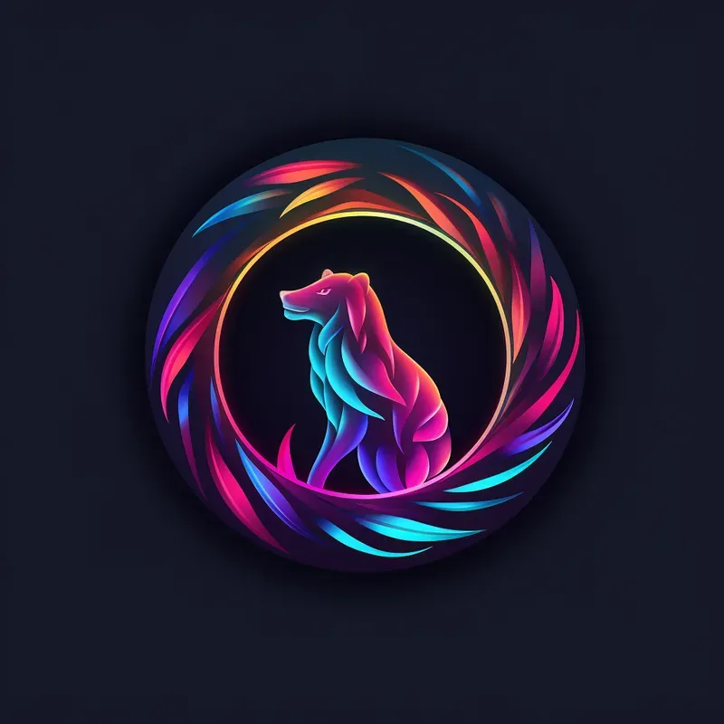 Neon Animal Logos