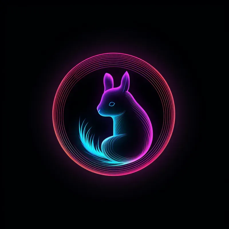 Neon Animal Logos