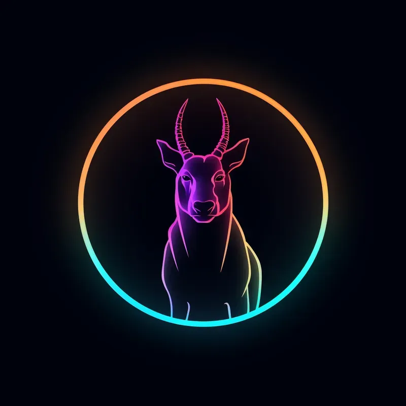 Neon Animal Logos