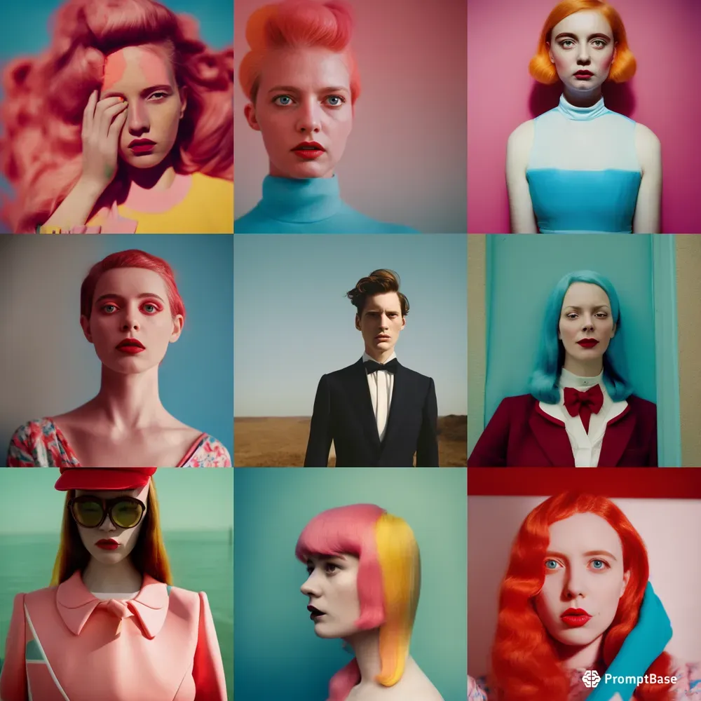 New Color Diffusion Portraits