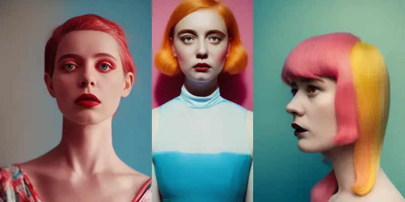 New Color Diffusion Portraits generated by undefined