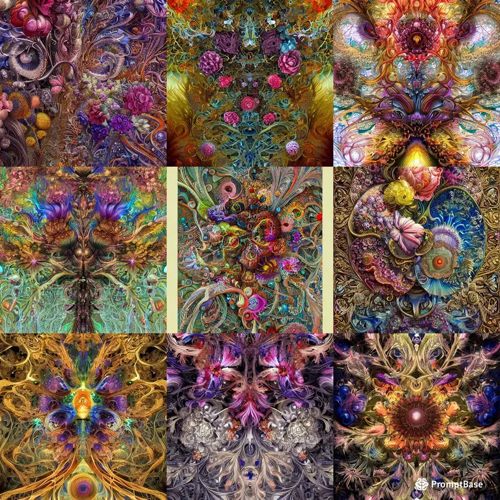 Busy Psychedelic Patterns