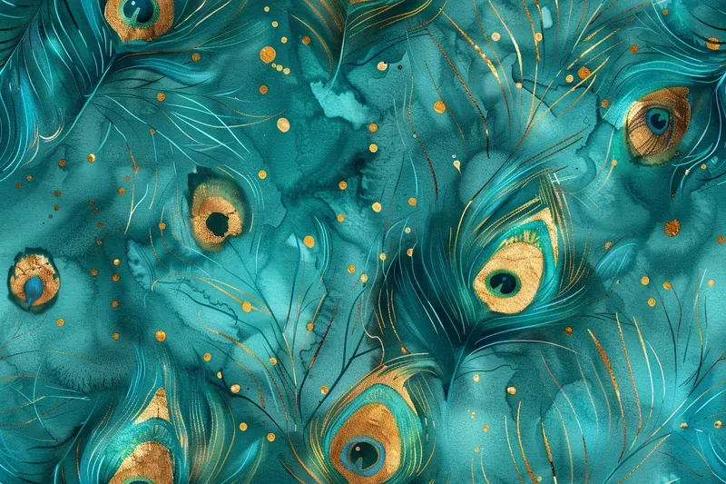 Watercolor Animal Print Seamless Patterns