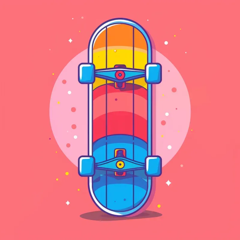 Flat Vector Illustration Cartoon Art