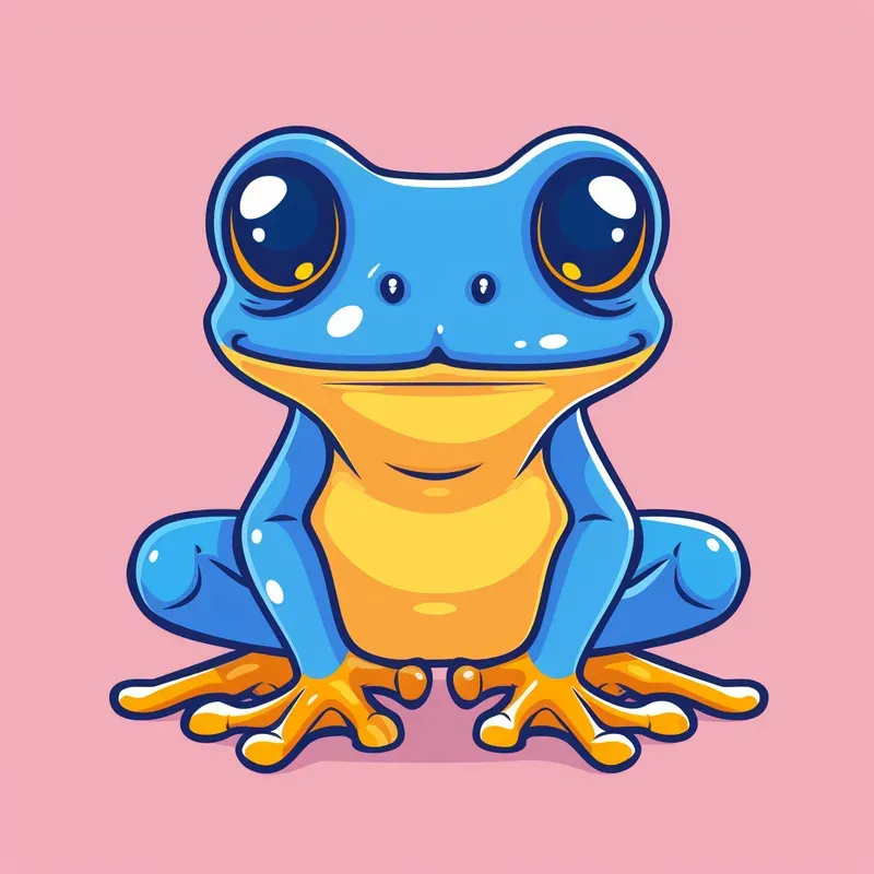 Flat Vector Illustration Cartoon Art