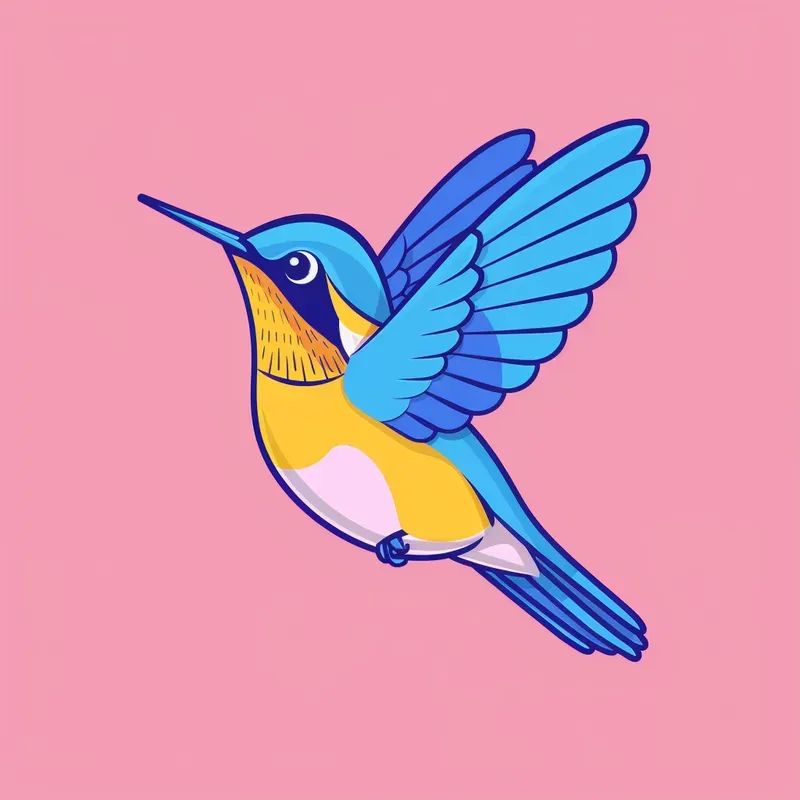 Flat Vector Illustration Cartoon Art