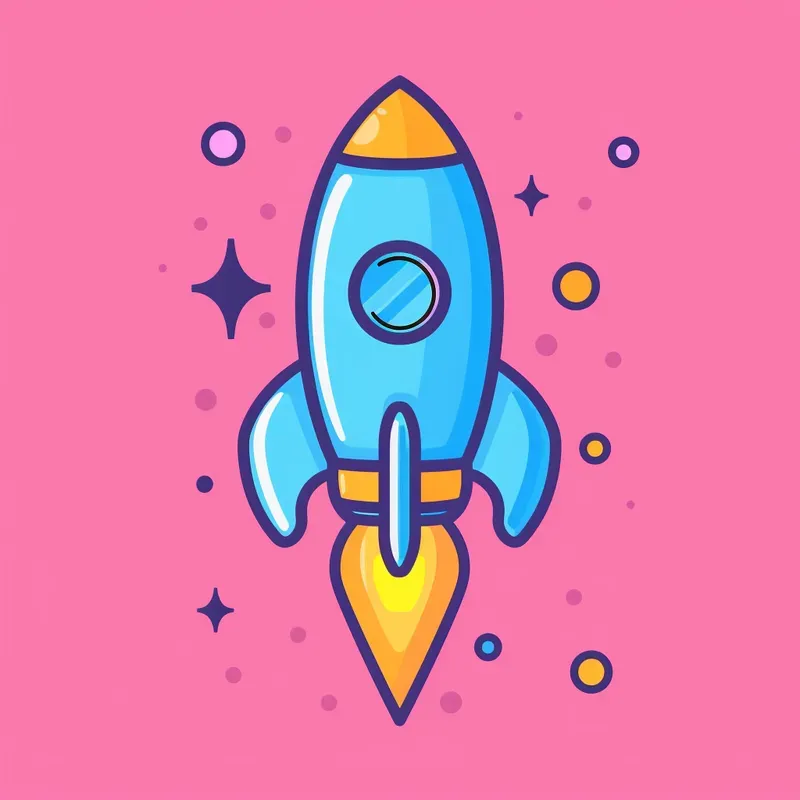 Flat Vector Illustration Cartoon Art