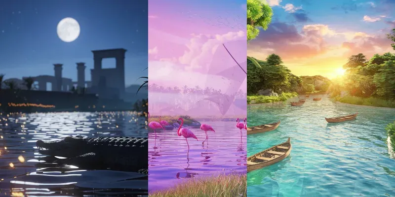 Whimsical Niles Enchanting Flows And Magis generated by undefined