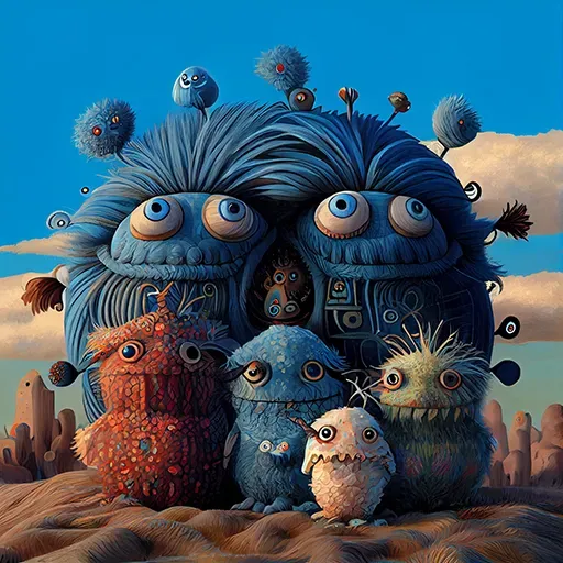 Fluffy Monsters