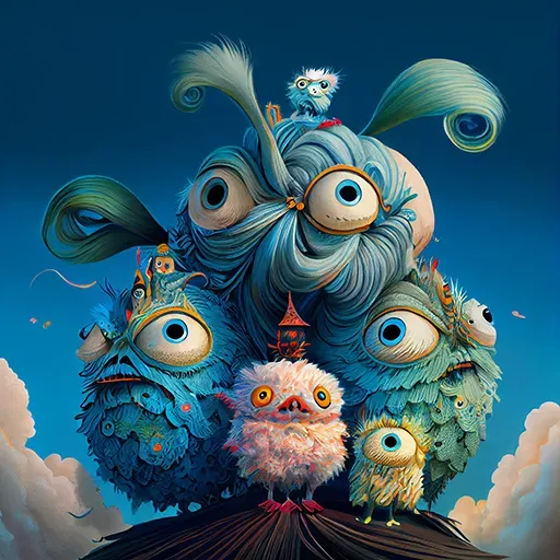 Fluffy Monsters
