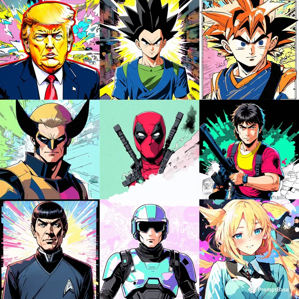 Artistic Fusion Anime