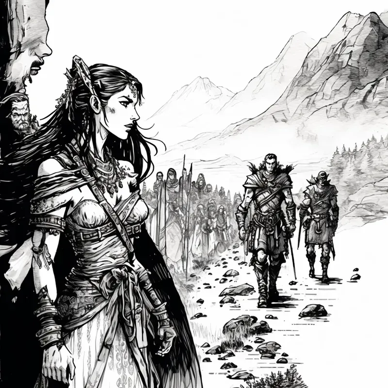 Adventure Book Illustrations