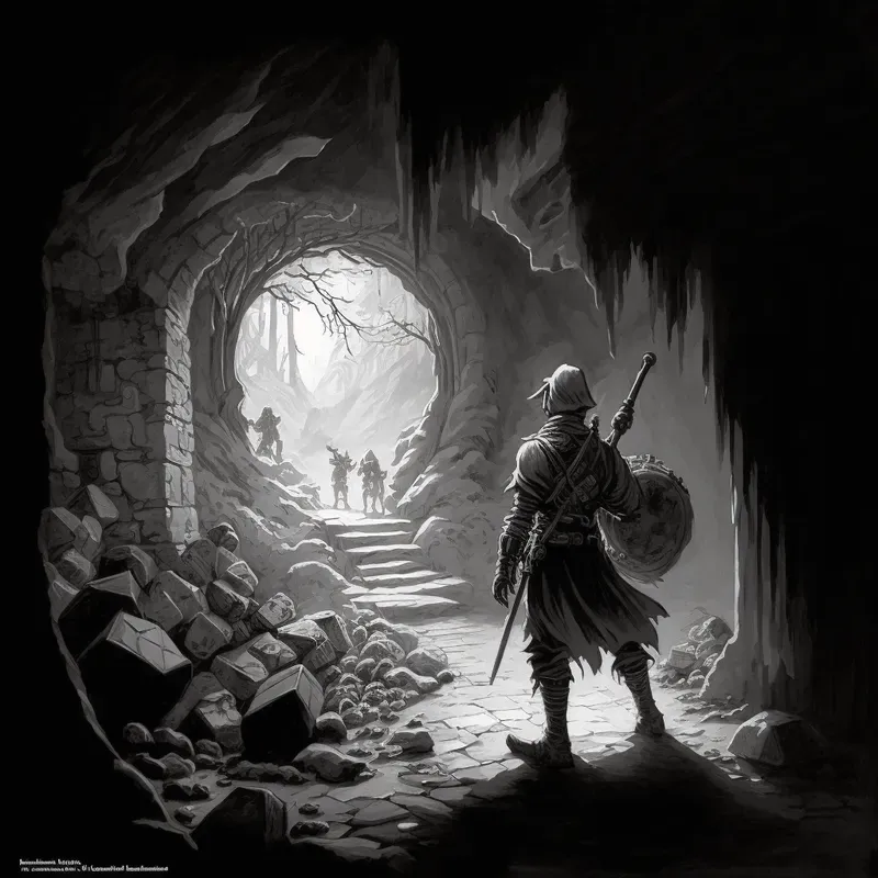 Adventure Book Illustrations