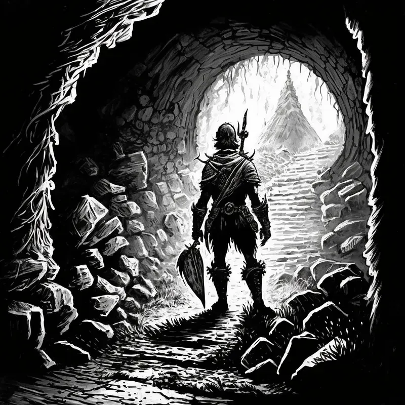 Adventure Book Illustrations