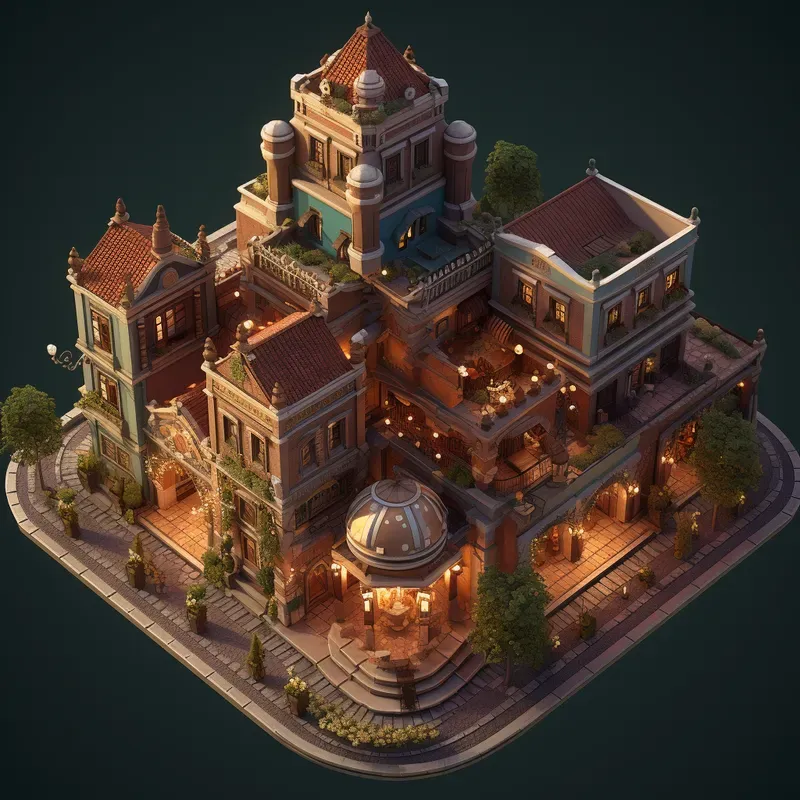 Strategy Game Buildings