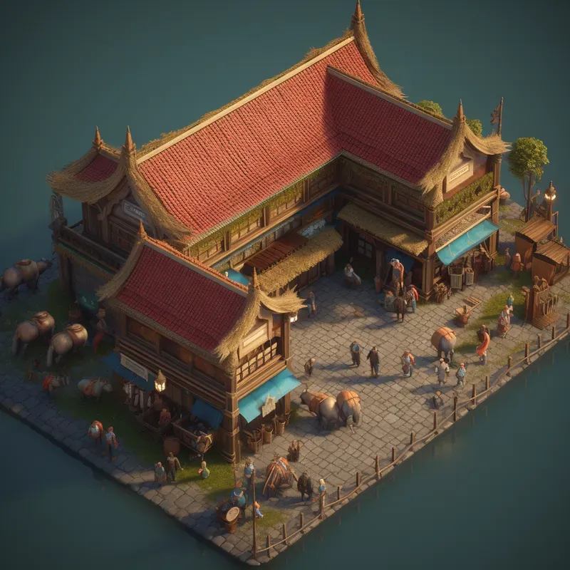 Strategy Game Buildings