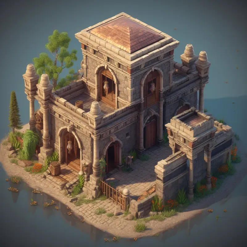 Strategy Game Buildings