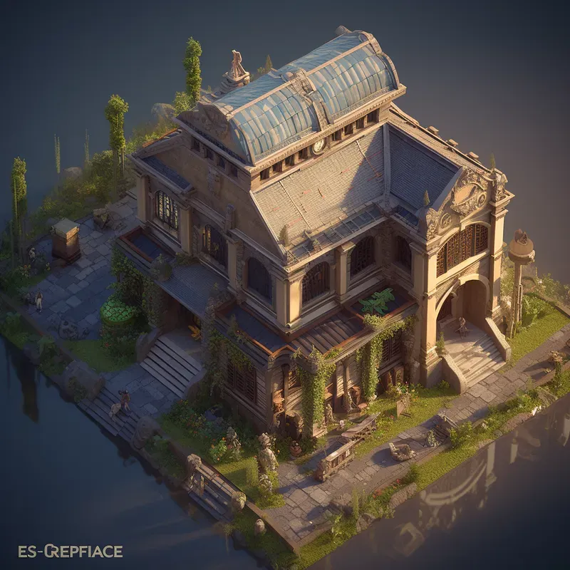 Strategy Game Buildings
