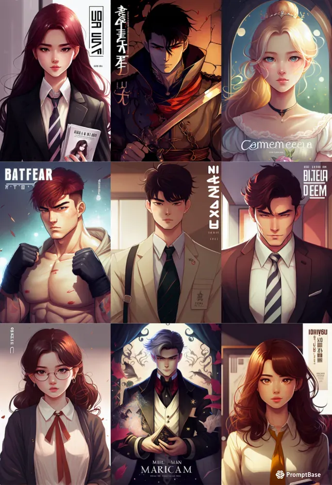 Korea Comic Book Covers