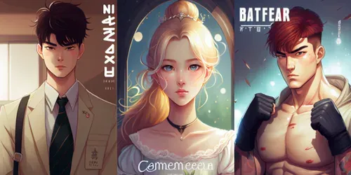 Korea Comic Book Covers generated by midjourney