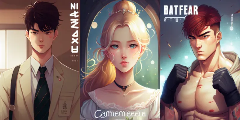 Korea Comic Book Covers generated by undefined