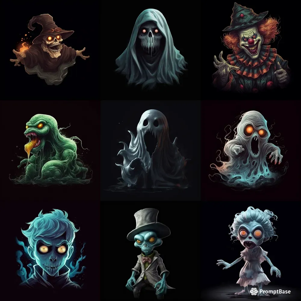 Creepy Horror Cartoons