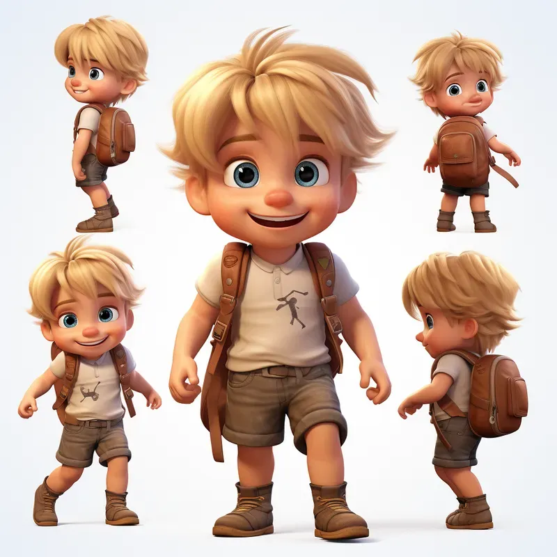Pixar Style Characters