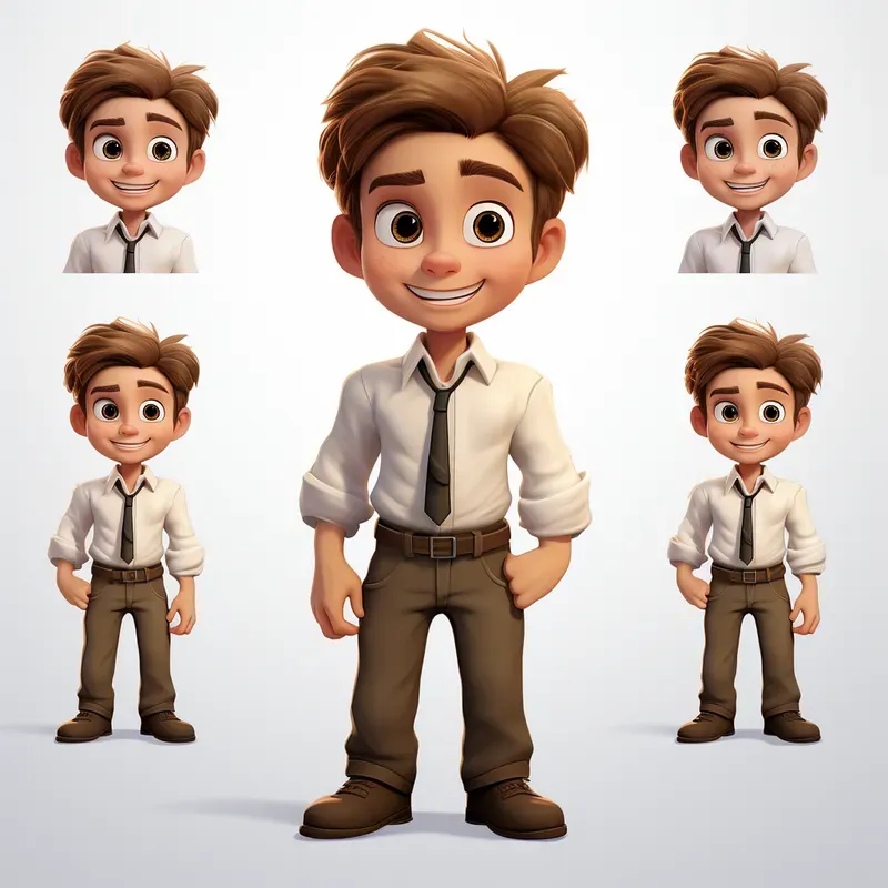 Pixar Style Characters
