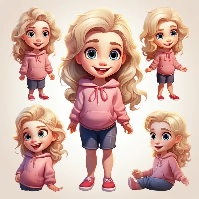 Pixar Style Characters
